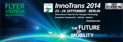 INNOTRANS 2014 à Berlin - ETIC Ferroviaire